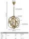 Lustra suspendata 4183 Gold, 3 becuri