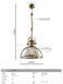 Pendul 5063 Gold